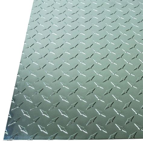 home depot aluminum diamond plate